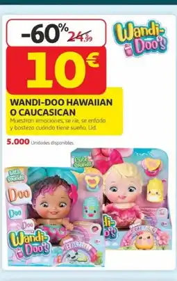 Alcampo WANDI-DOO Hawaiian o caucasican oferta