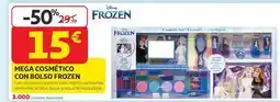 Alcampo DISNEY FROZEN Mega cosmético con bolso oferta