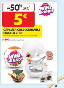 Alcampo MINI BRANDS Cápsula coleccionable master chef oferta