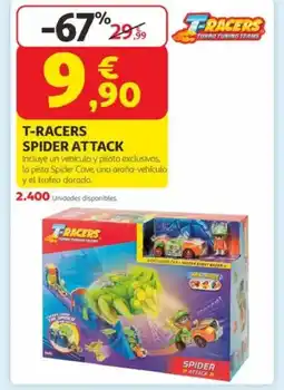 Alcampo T-RACERS Spider attack oferta