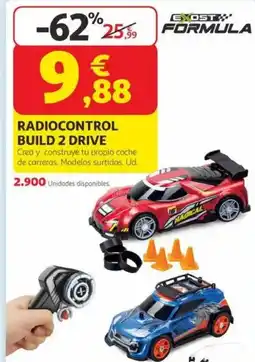 Alcampo EXOST FORMULA Radiocontrol build 2 drive oferta