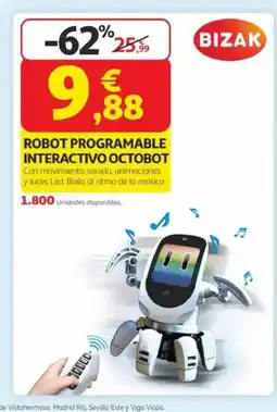 Alcampo BIZAK Robot programable interactivo octobot oferta
