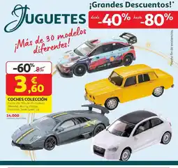 Alcampo Coches colección oferta
