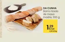 Eroski DA CUNHA Barra rizada de masa madre oferta