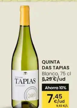 Eroski QUINTA DAS TAPIAS Blanco oferta