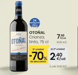 Eroski OTOÑAL Crianza, tinto oferta