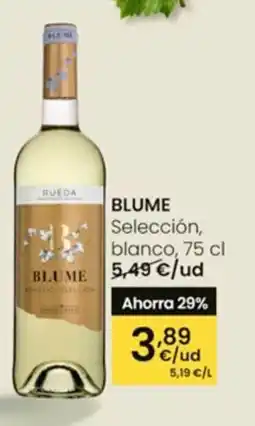 Eroski BLUME Selección, blanco oferta