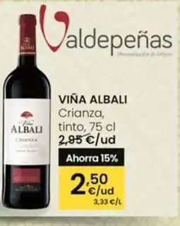 Eroski VIÑA ALBALI Crianza oferta