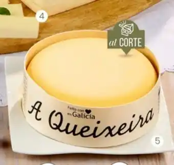 Eroski A QUEIXEIRA Queso cremoso oferta
