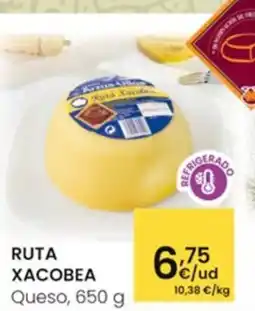Eroski RUTA ХАСОВЕА Queso oferta