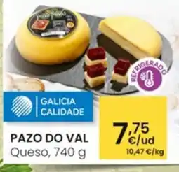 Eroski PAZO DO VAL Queso oferta