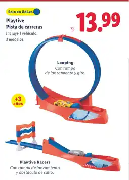Lidl PLAYTIVE Pista de carreras oferta