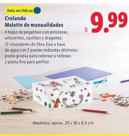 Lidl CRELANDO Maletín de manualidades oferta