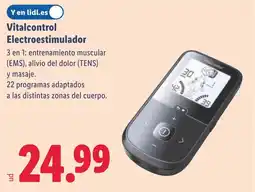Lidl VITALCONTROL Electroestimulador oferta
