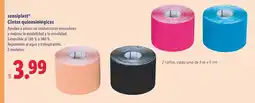 Lidl SENSIPLAST Cintas quinesiológicas oferta