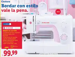 Lidl SINGER Serenade Máquina de coser oferta