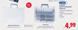 Lidl CRELANDO Caja de ordenación / Costurero oferta