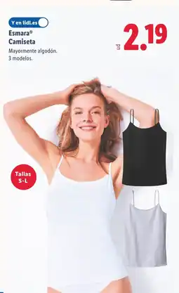 Lidl ESMARA Camiseta oferta