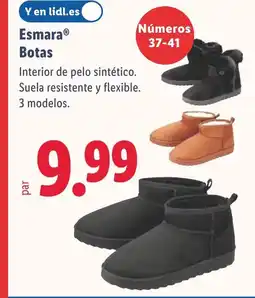 Lidl ESMARA Botas oferta