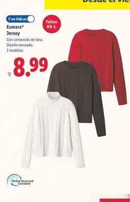Lidl ESMARA Jersey oferta