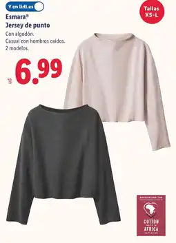 Lidl ESMARA Jersey de punto oferta