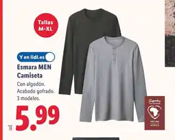 Lidl ESMARA MEN Camiseta oferta