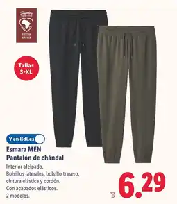 Lidl ESMARA MEN Pantalón de chándal oferta