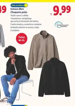 Lidl ESMARA MEN Chaqueta polar oferta