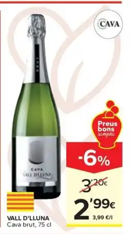 Caprabo VALL D'LLUNA Cava brut oferta