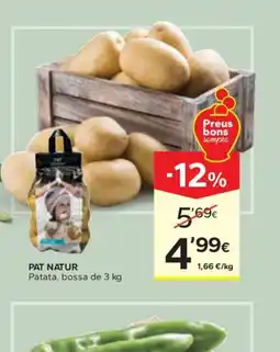 Caprabo PAT NATUR Patata oferta