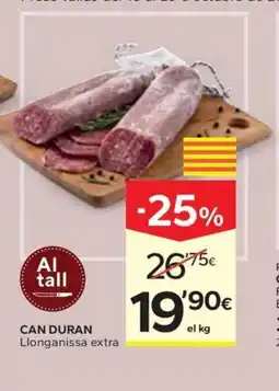 Caprabo CAN DURAN Llonganissa extra oferta