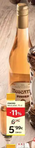 Caprabo PINORD Moscatell oferta