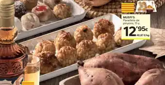 Caprabo MUSFI'S Panellets de pinyons oferta