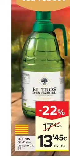Caprabo EL TROS Oli d'oliva verge extra oferta