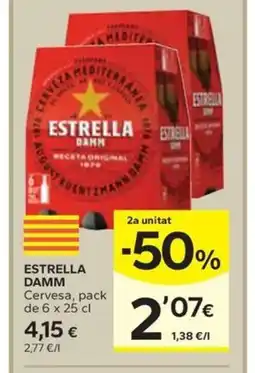 Caprabo ESTRELLA DAMM Cervesa oferta