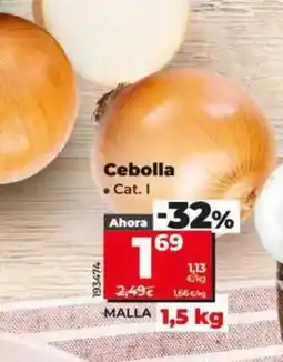 Dia Cebolla malla 1,5 kg oferta
