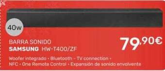 Cenor Barra Sonido Samsung Hw-t400 Zf oferta