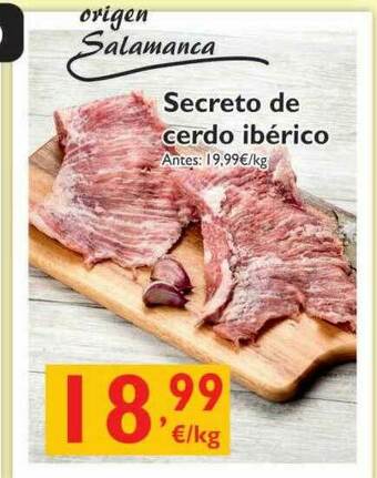 Supermercados La Despensa Secreto De Cerdo Ibérico oferta