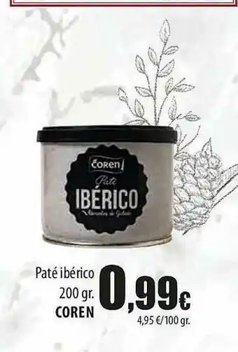 Paté Ibérico Coren