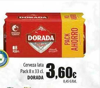 SPAR Lanzarote Cerveza Dorada oferta