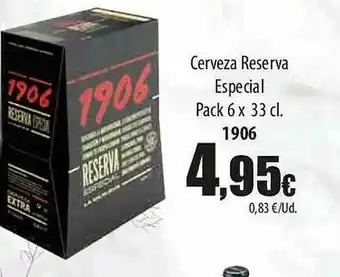 SPAR Lanzarote Cerveza Reserva Especial 1906 oferta
