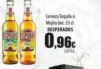 SPAR Lanzarote Cerveza Tequila O Mojito Desperados oferta