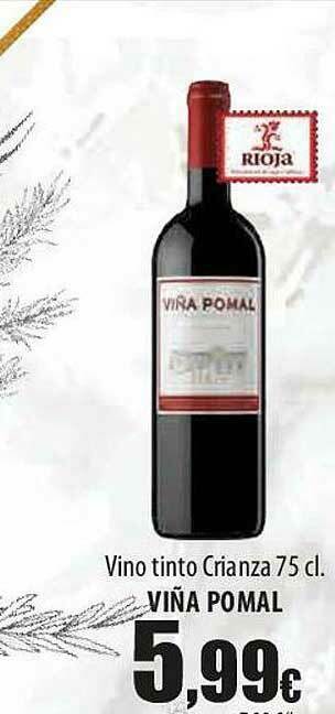 SPAR Lanzarote Vino Tinto Crianza Viña Pomal oferta