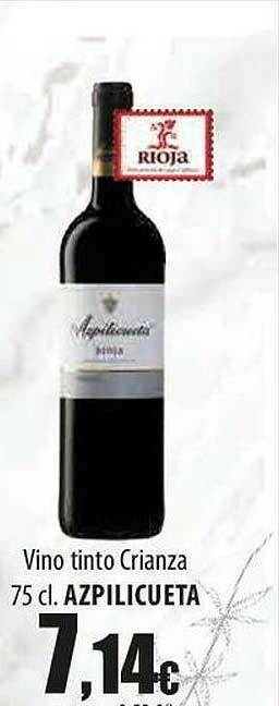 SPAR Lanzarote Vino Tinto Crianza Azpilicueta oferta