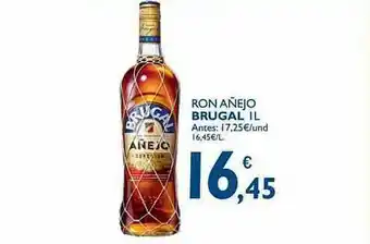 Cash Ecofamilia Ron Añejo Brugal oferta