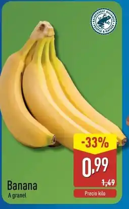ALDI Banana oferta