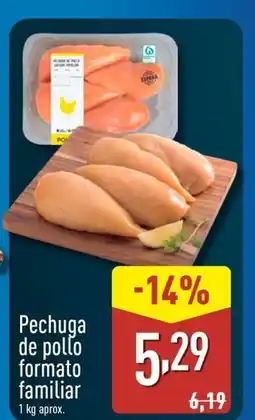 ALDI Pechuga de pollo formato familiar oferta