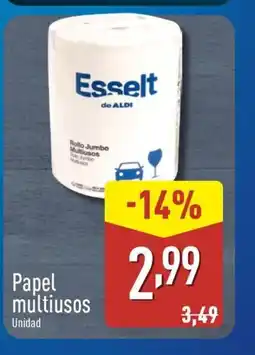 ALDI Papel multiusos oferta