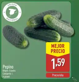 ALDI Pepino oferta