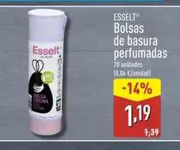 ALDI ESSELT Bolsas de basura perfumadas oferta